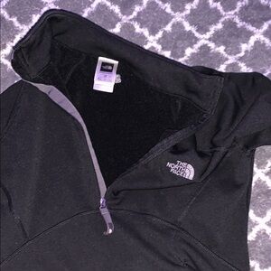 The North Face Black Half-Zip Pullover